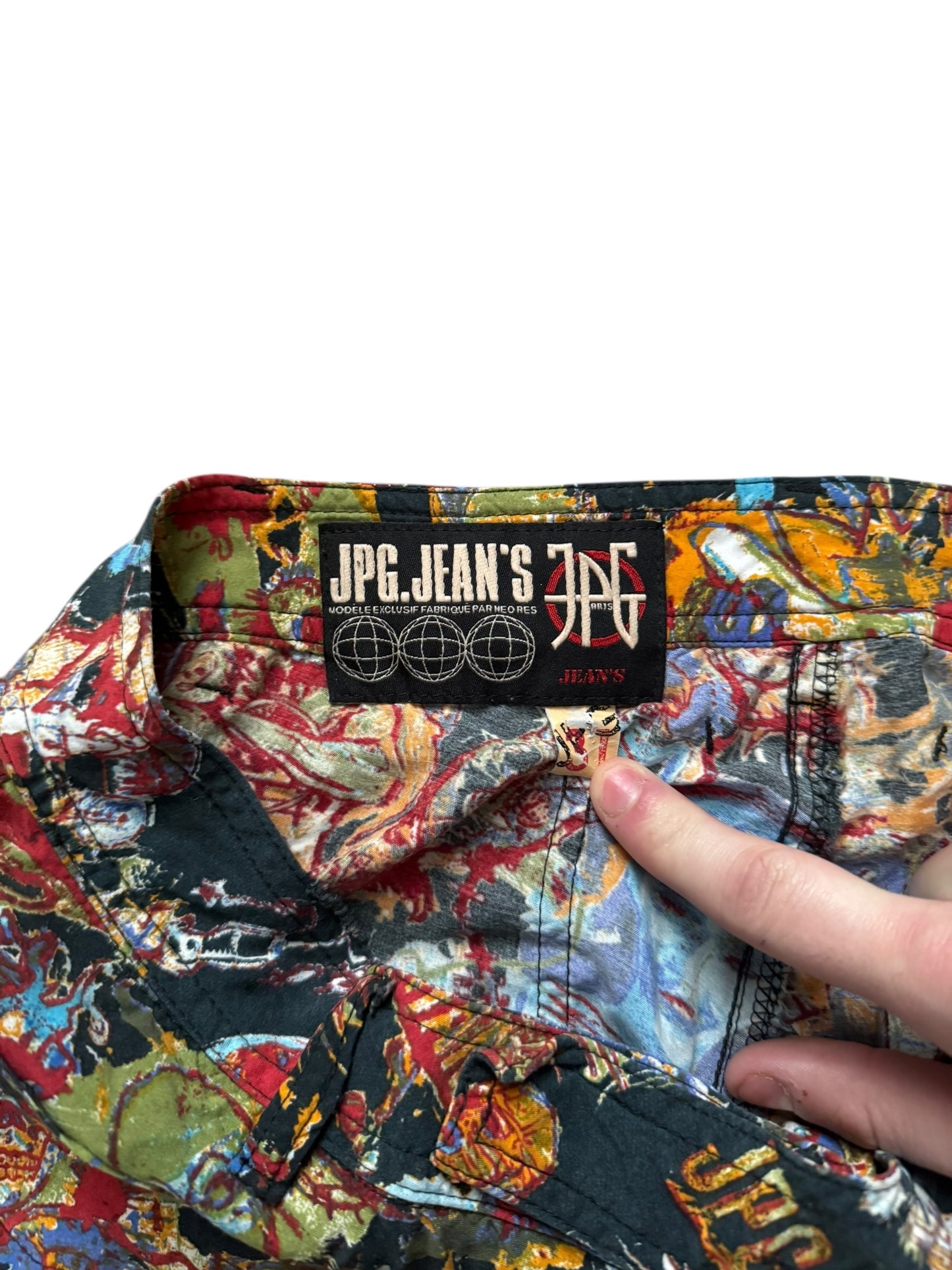 Jean Paul Gaultier SS00 All Over Print Trousers