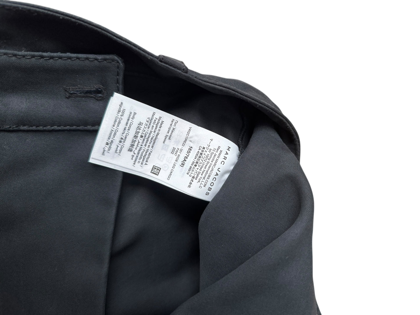 Marc Jacobs Wide Leg Cargo Pants