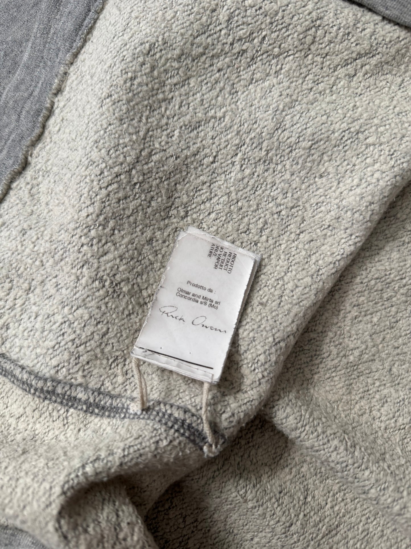 00’s Rick Owens Grey Hoodie