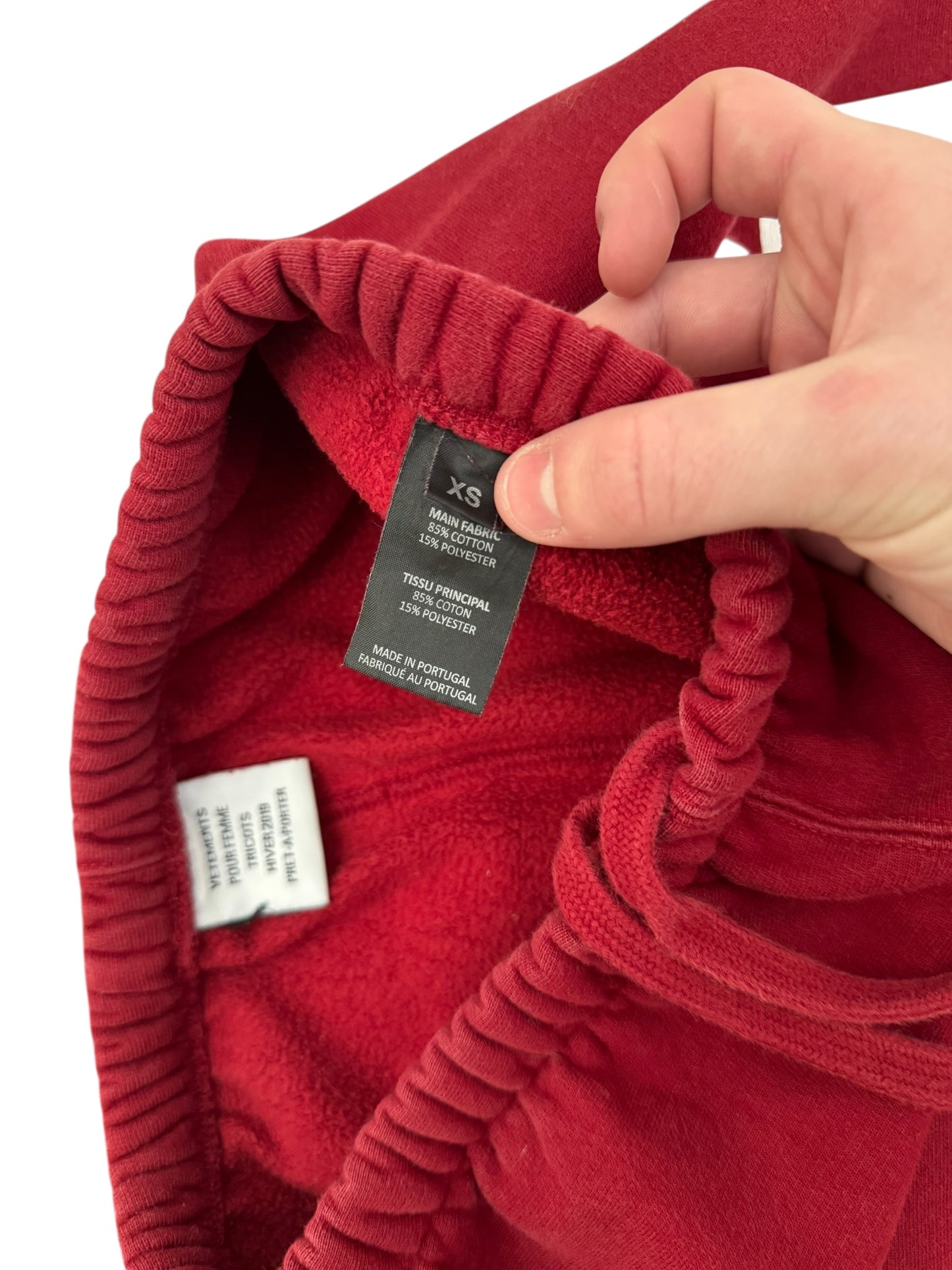 Vetements AW18 Big Logo Spellout Sweatpants