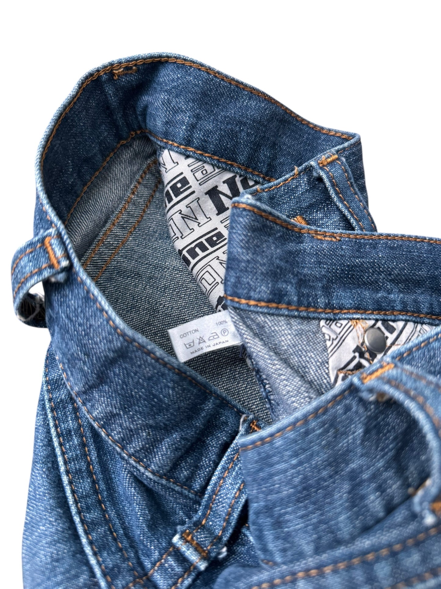 Number Nine SS01 “Time Migration” Distressed Denim