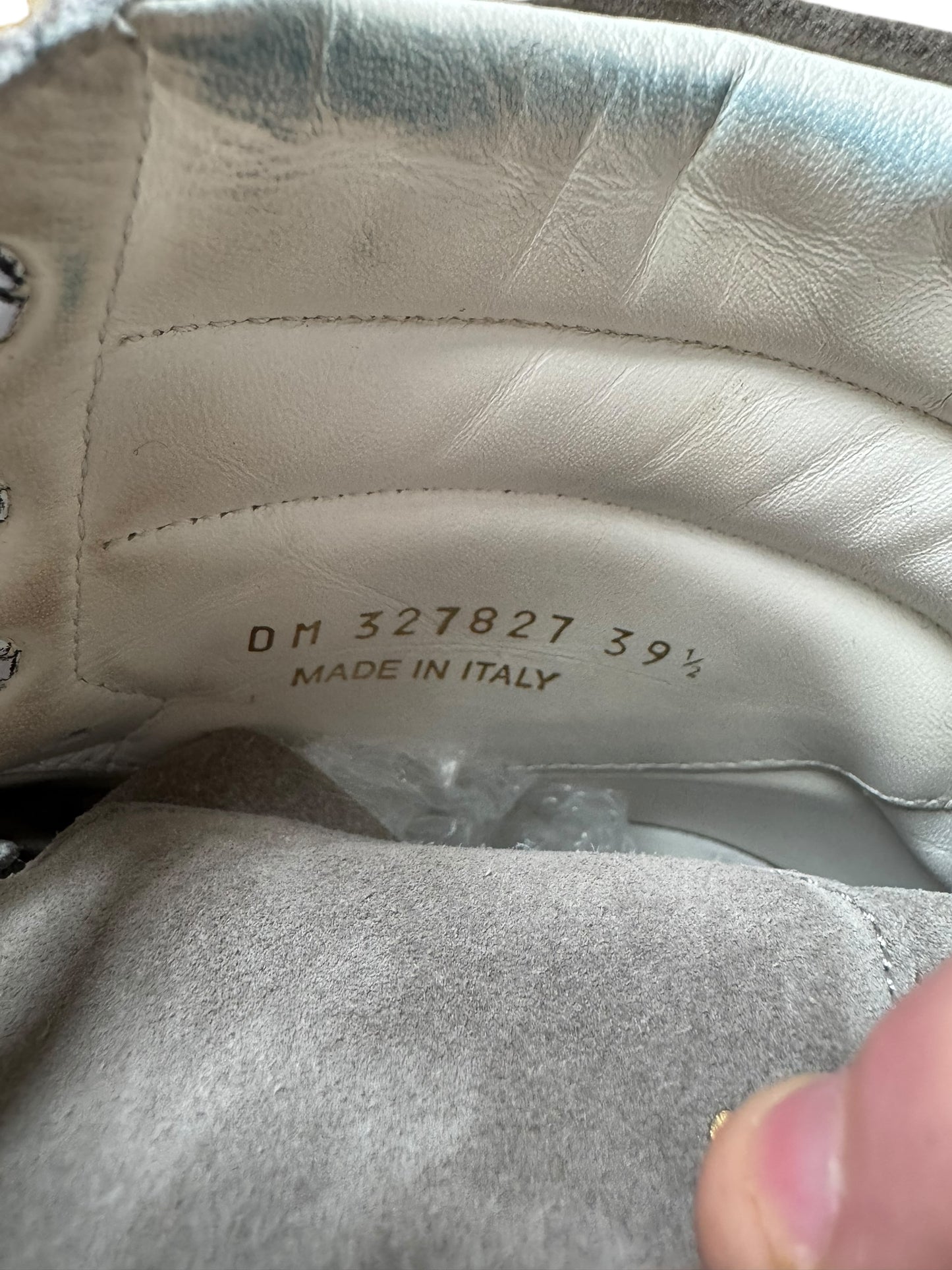 Saint Laurent SL/02H Grey Suede Sneakers