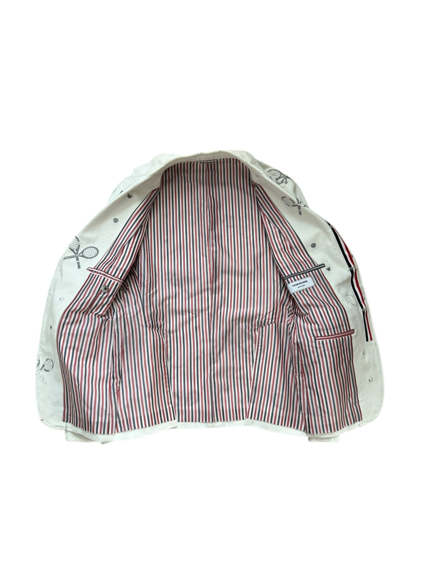 Thom Browne 1 Of 1 Custom Tennis Suit Jacket
