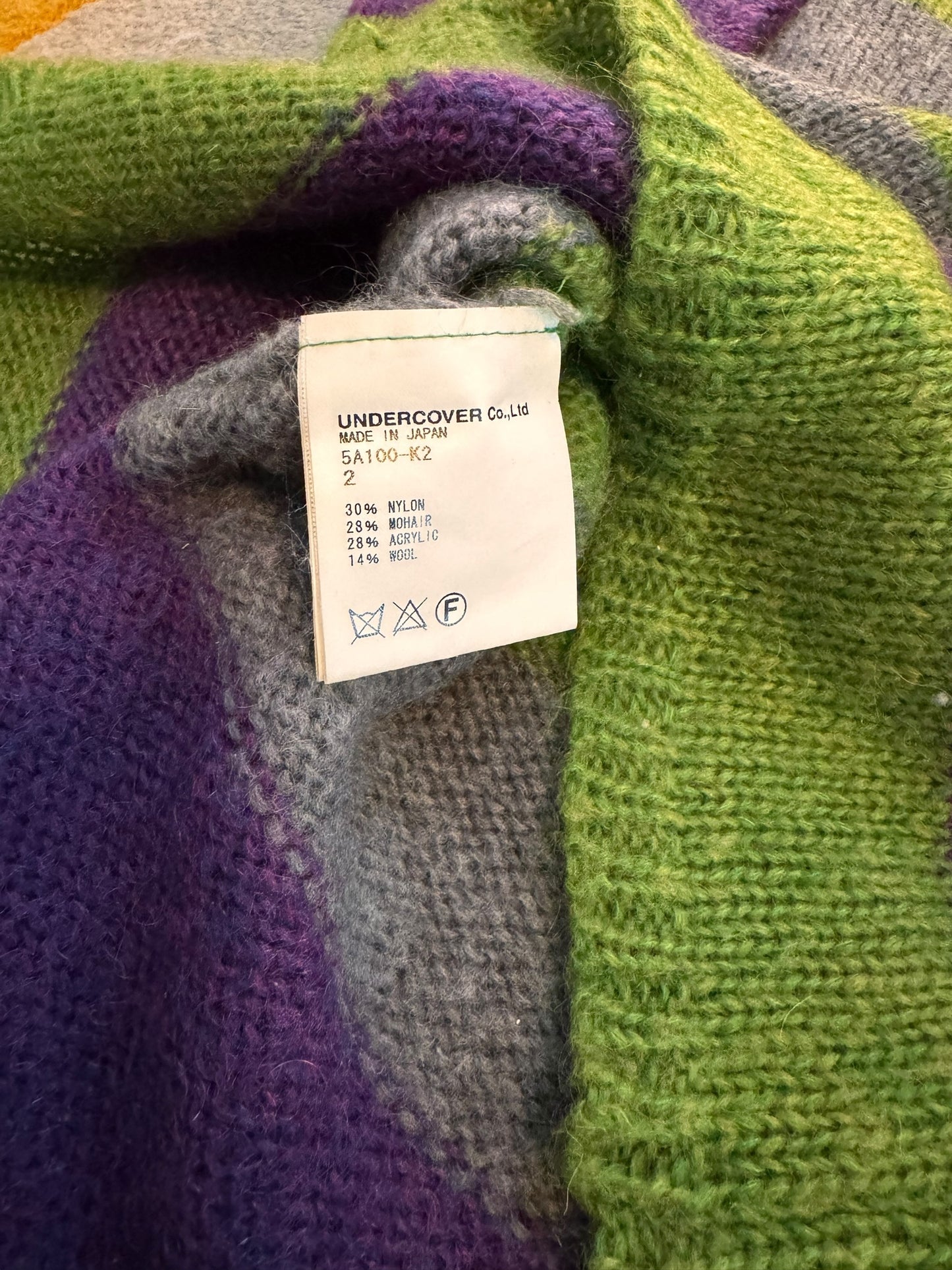 Undercover AW05 “But Beautiful II” Mohair Knit Sweater