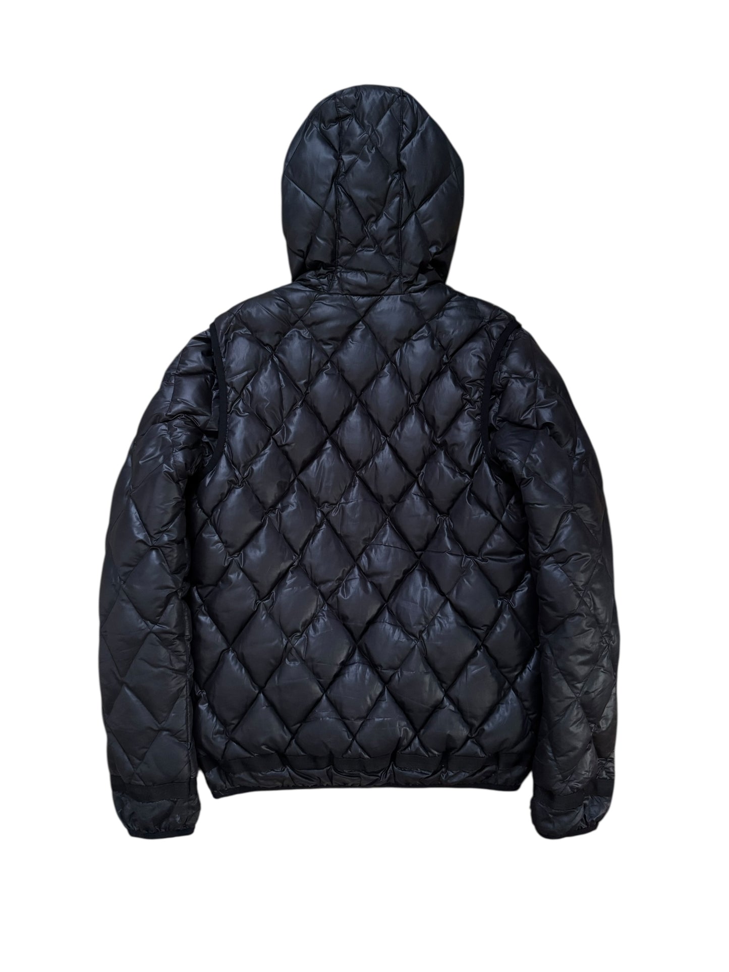PPFM Detachable Sleeve Puffer Jacket Hoodie