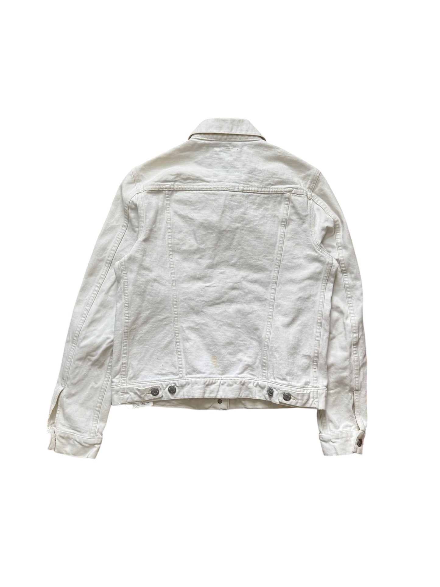 Helmut Lang 1998 White Denim Jacket