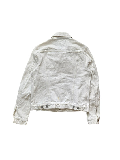 Helmut Lang 1998 White Denim Jacket