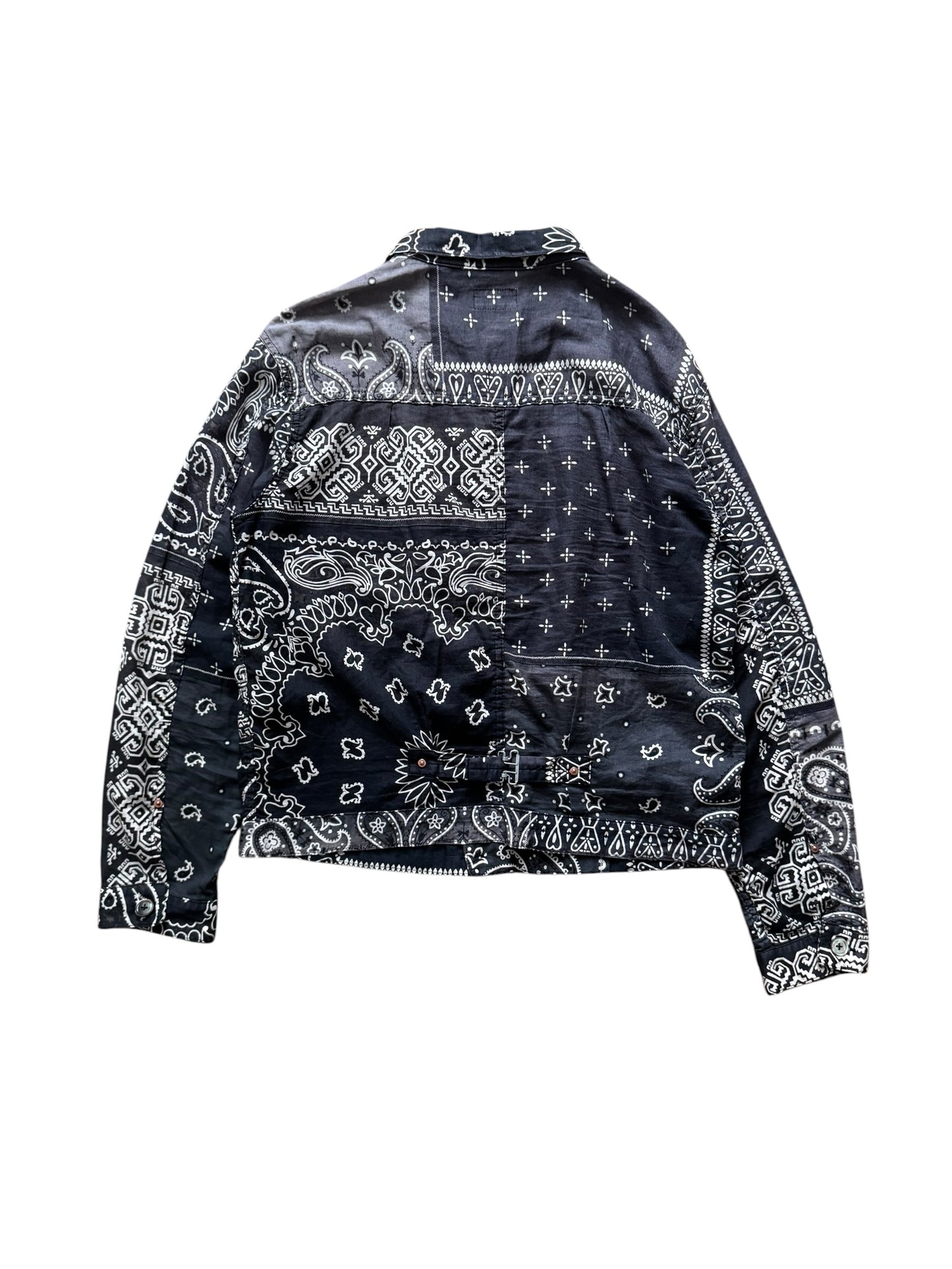 Kapital Black Bandana Paisley Jacket