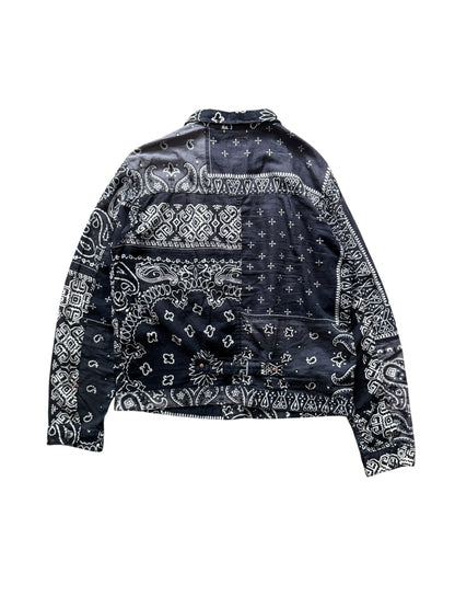 Kapital Black Bandana Paisley Jacket