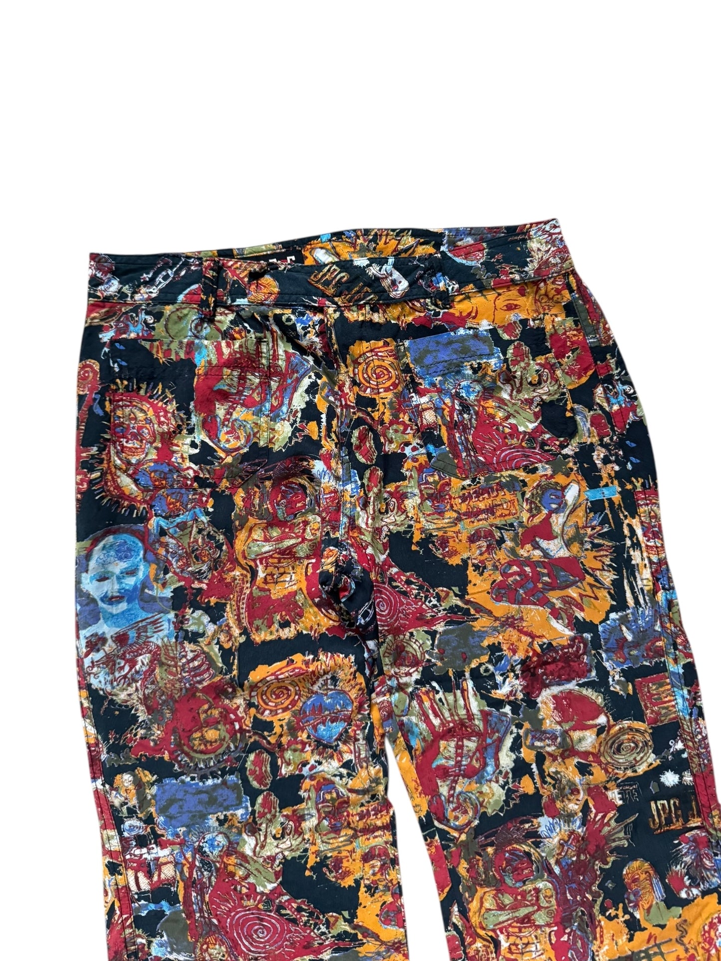 Jean Paul Gaultier SS00 All Over Print Trousers