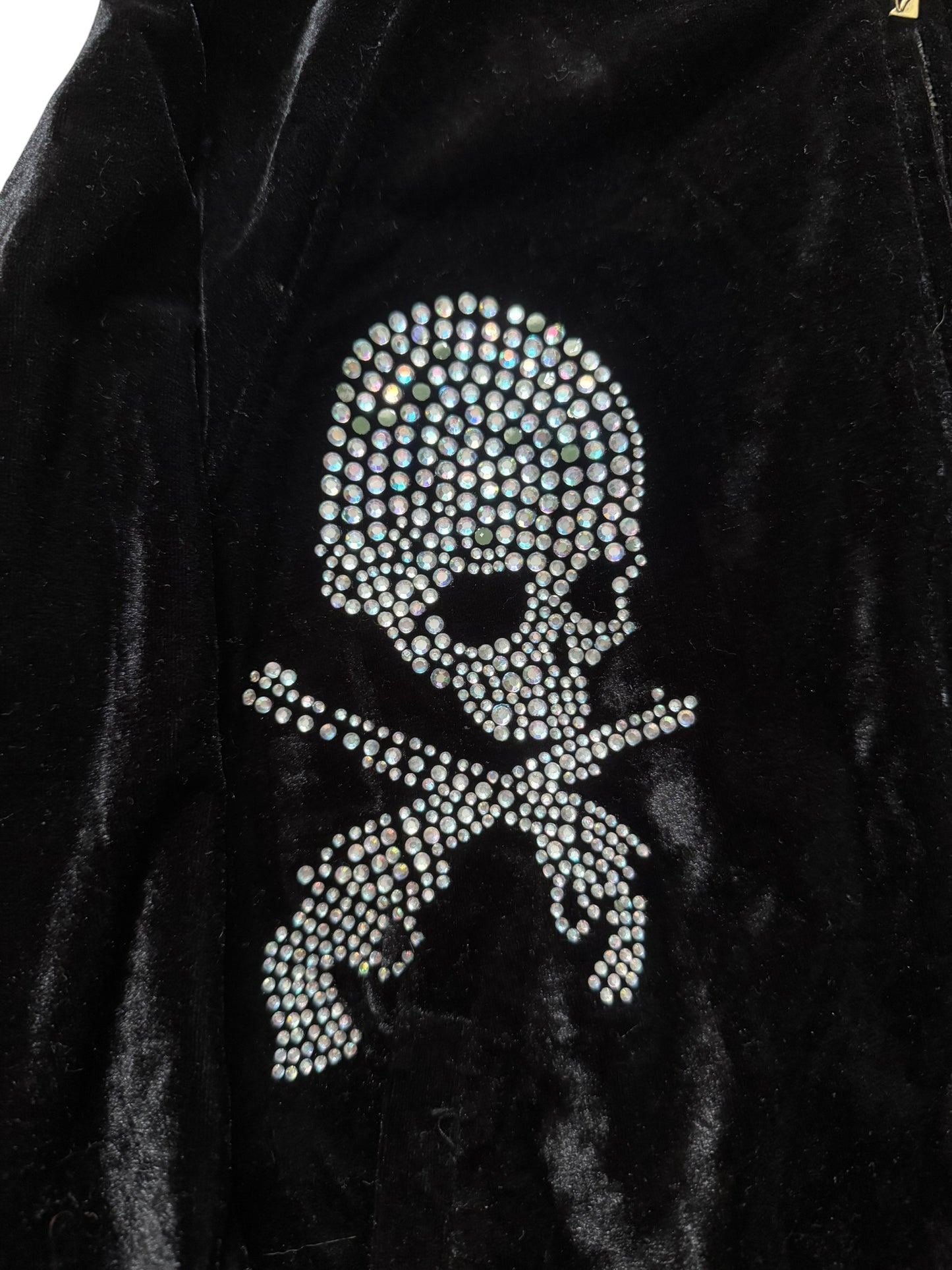 Mastermind Japan Velvet Rhinestone Bomber Jacket