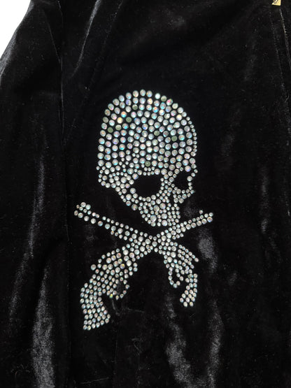 Mastermind Japan Velvet Rhinestone Bomber Jacket