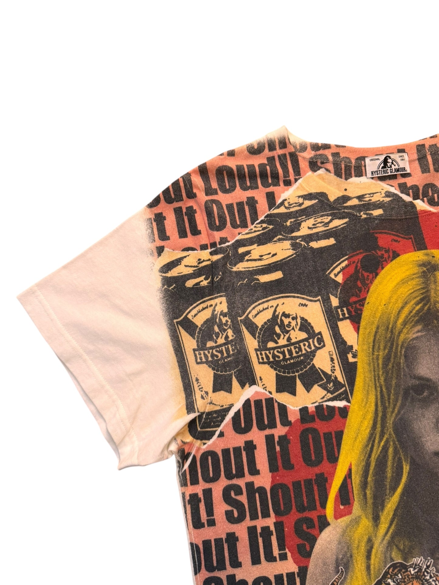 Hysteric Glamour “Heavier Than Yesterday” Graphic Tee