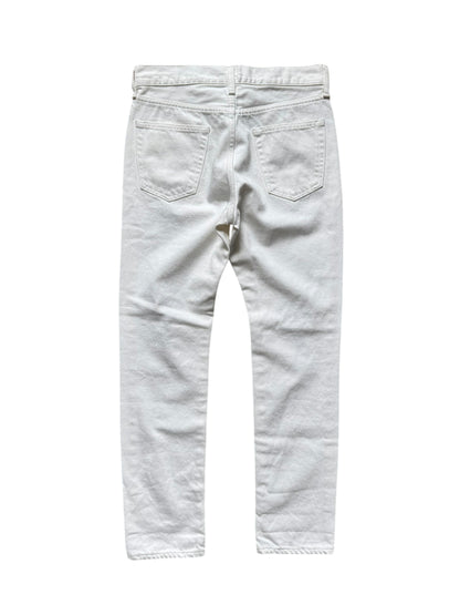 Hysteric Glamour Distressed White Denim