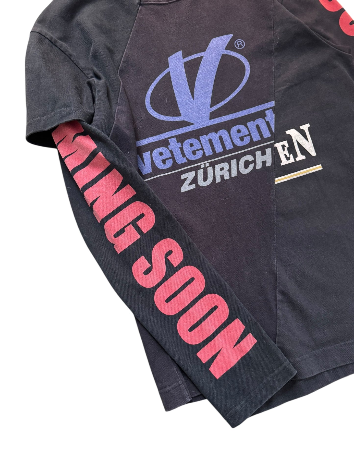 Vetements SS18 Zurich Reworked Longsleeve Shirt
