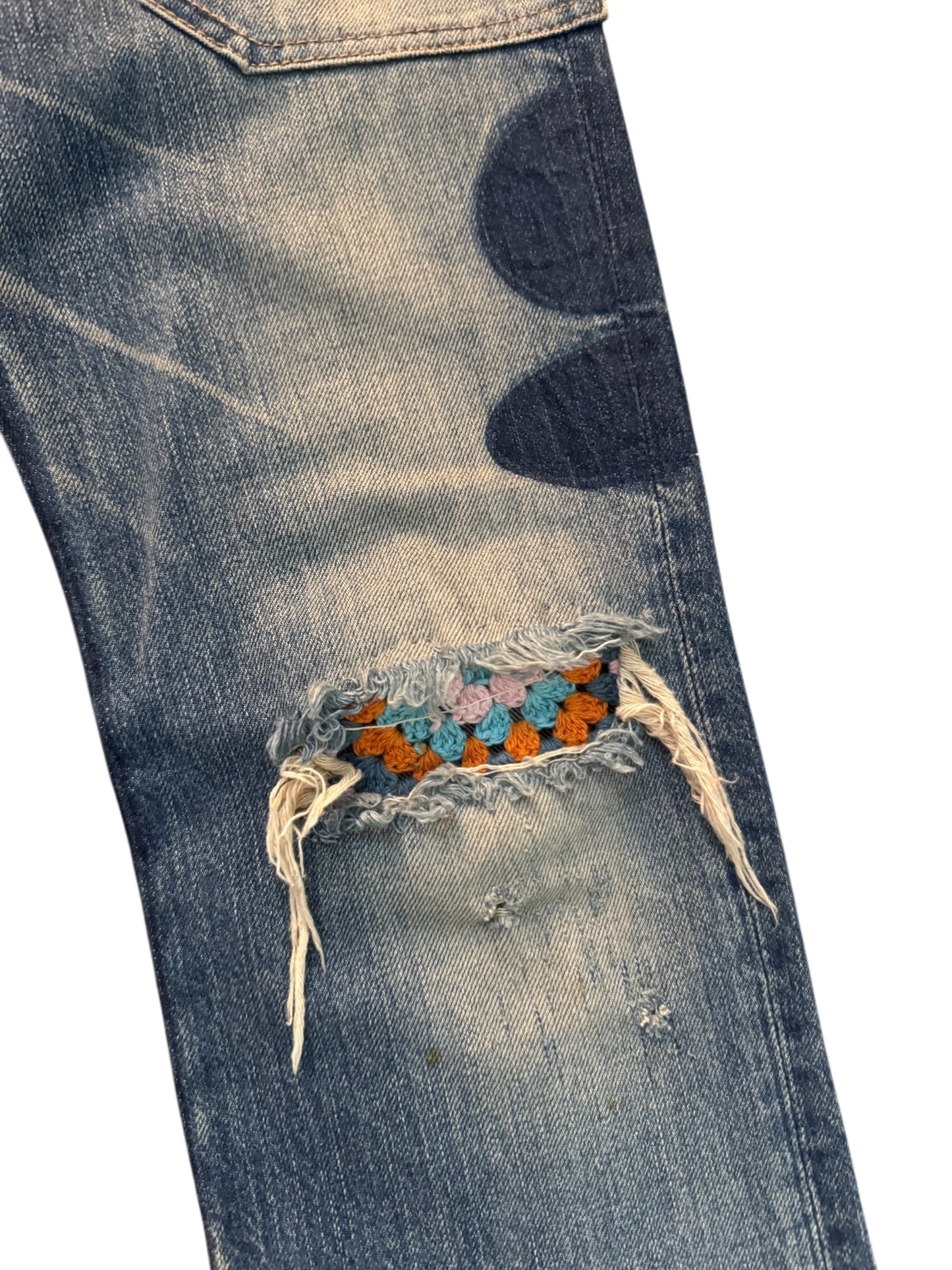 Hysteric Glamour Distressed Rework Denim