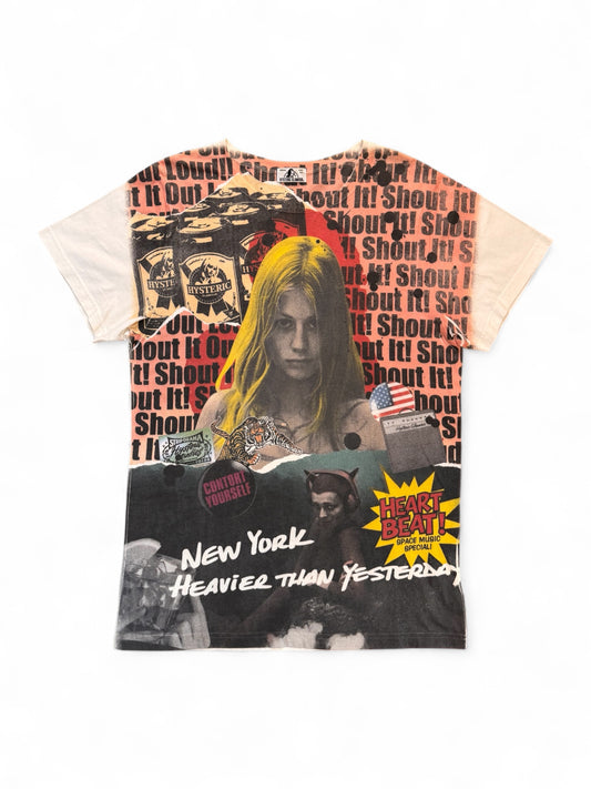 Hysteric Glamour “Heavier Than Yesterday” Graphic Tee