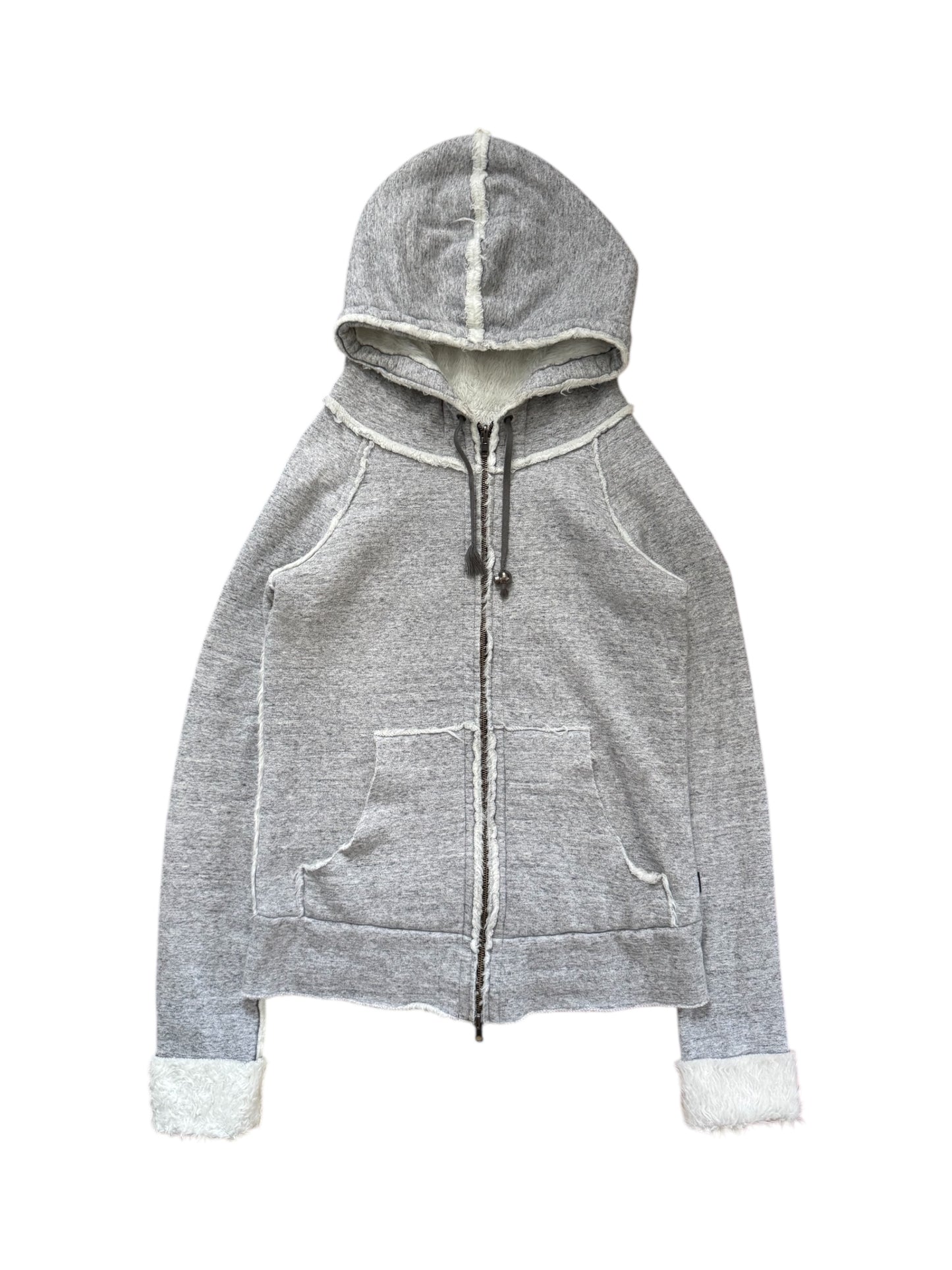 L.G.B. Mohawk Fur Lined Hoodie