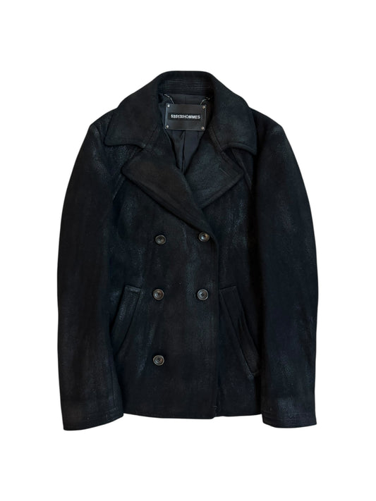 5351 Pour Les Hommes Waxed Suede Coat