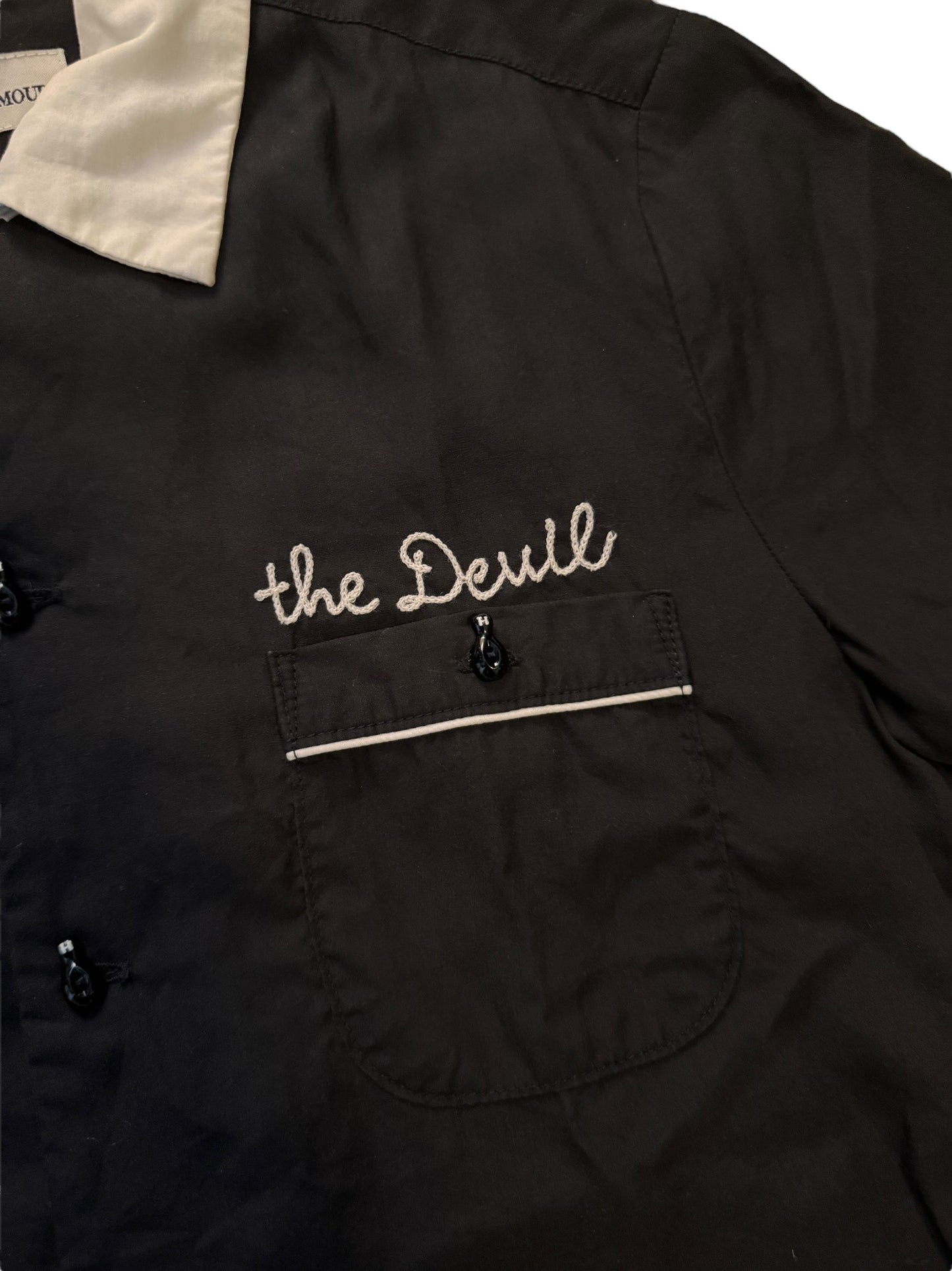 Hysteric Glamour “The Devil” Bowling Shirt