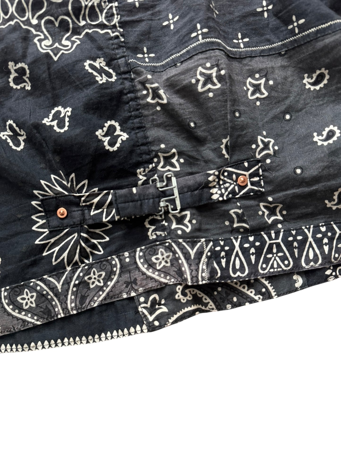 Kapital Black Bandana Paisley Jacket