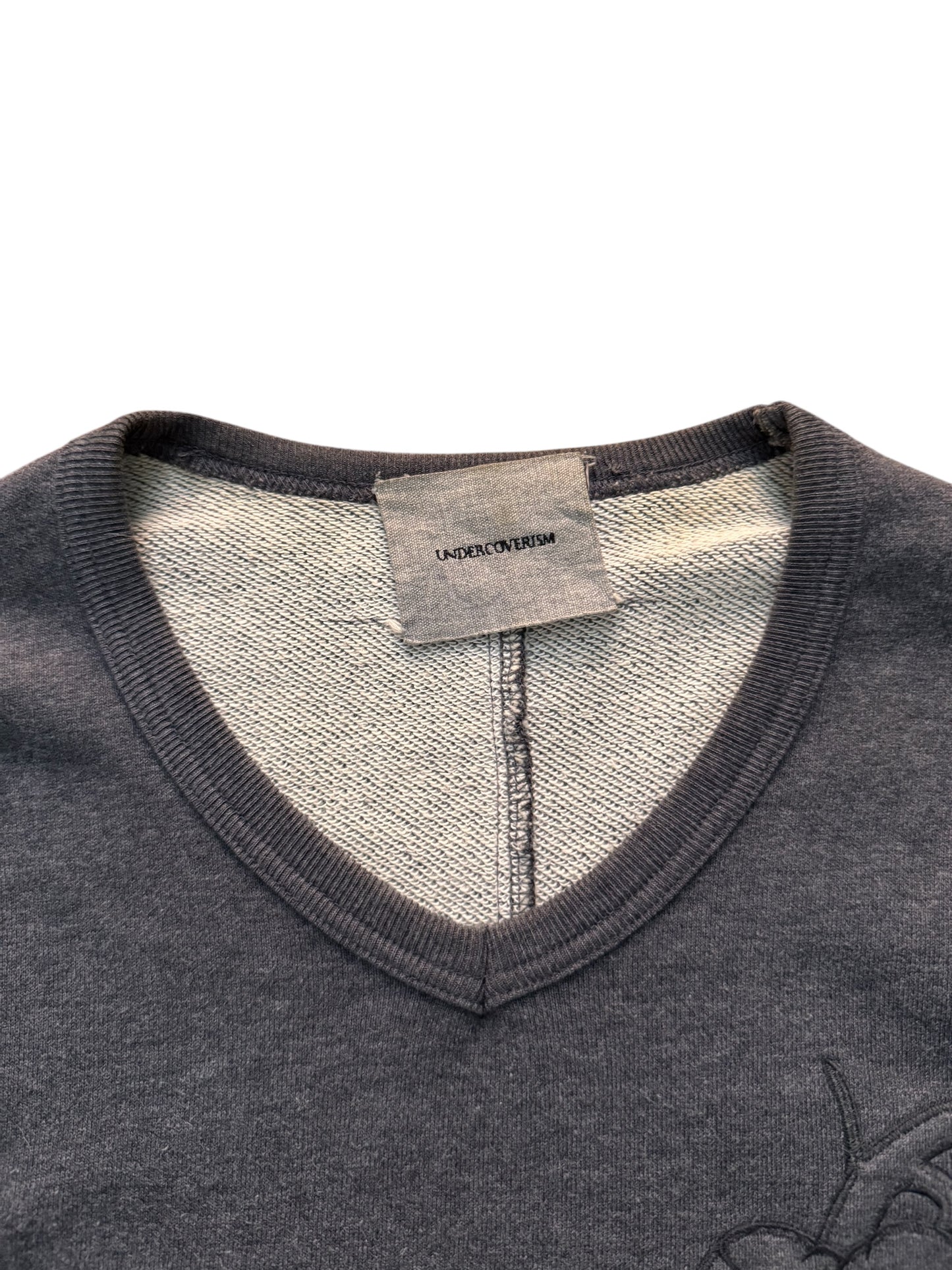 Undercover SS12 “Mirror” Heart Patch Sweatshirt