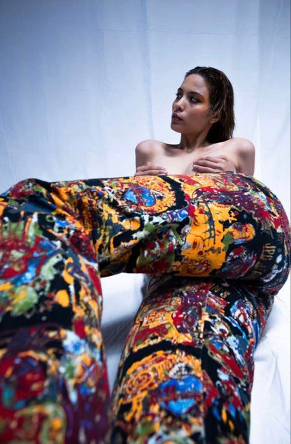 Jean Paul Gaultier SS00 All Over Print Trousers