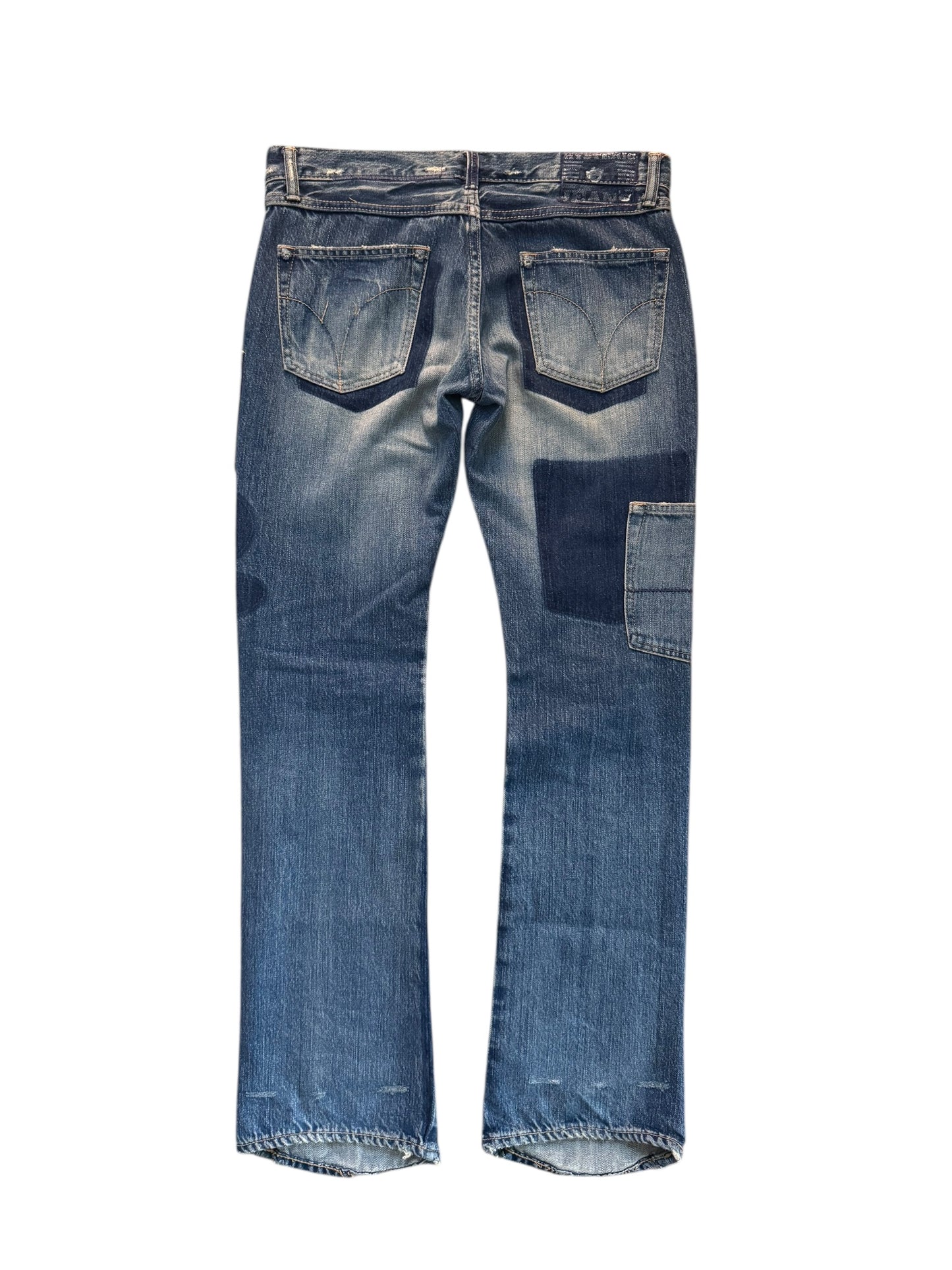 Hysteric Glamour Distressed Rework Denim