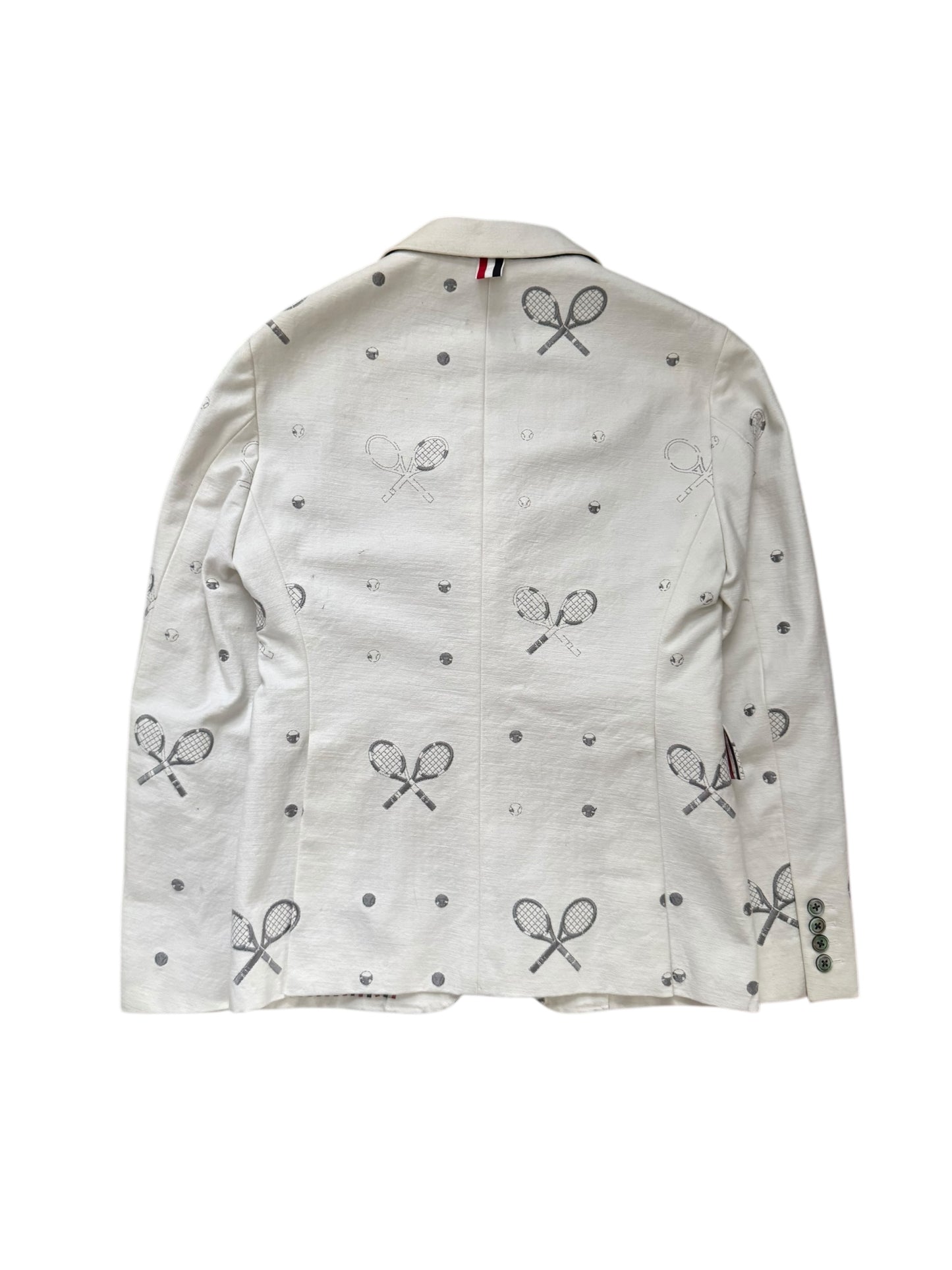 Thom Browne 1 Of 1 Custom Tennis Suit Jacket