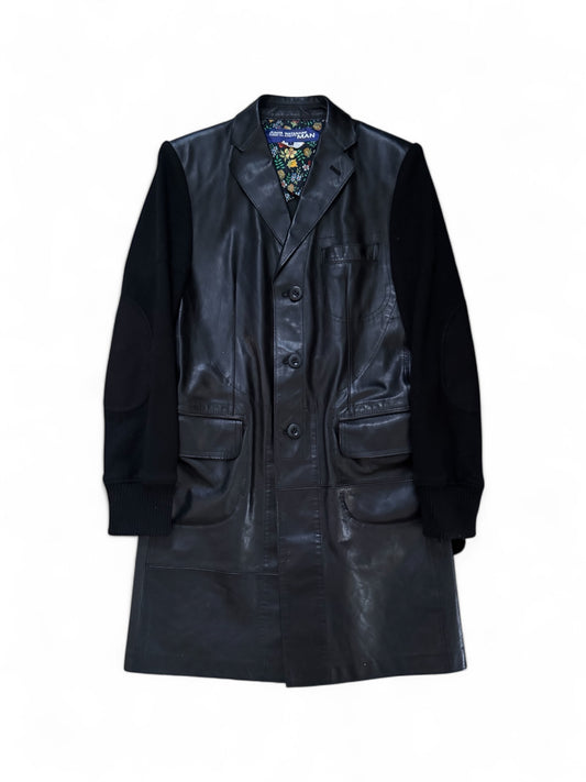 Junya Watanabe 2018 Leather Hybrid Trench Coat