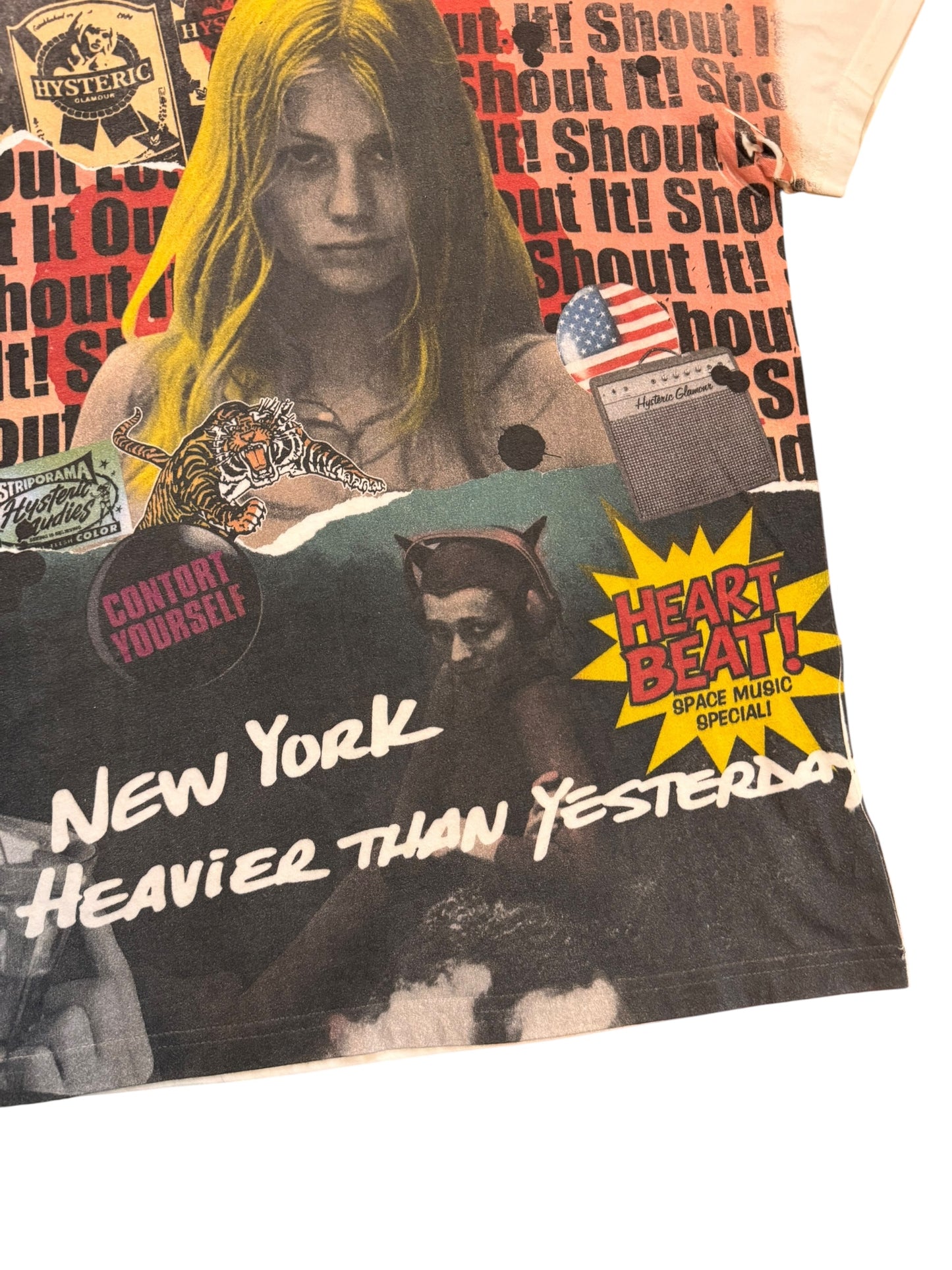 Hysteric Glamour “Heavier Than Yesterday” Graphic Tee