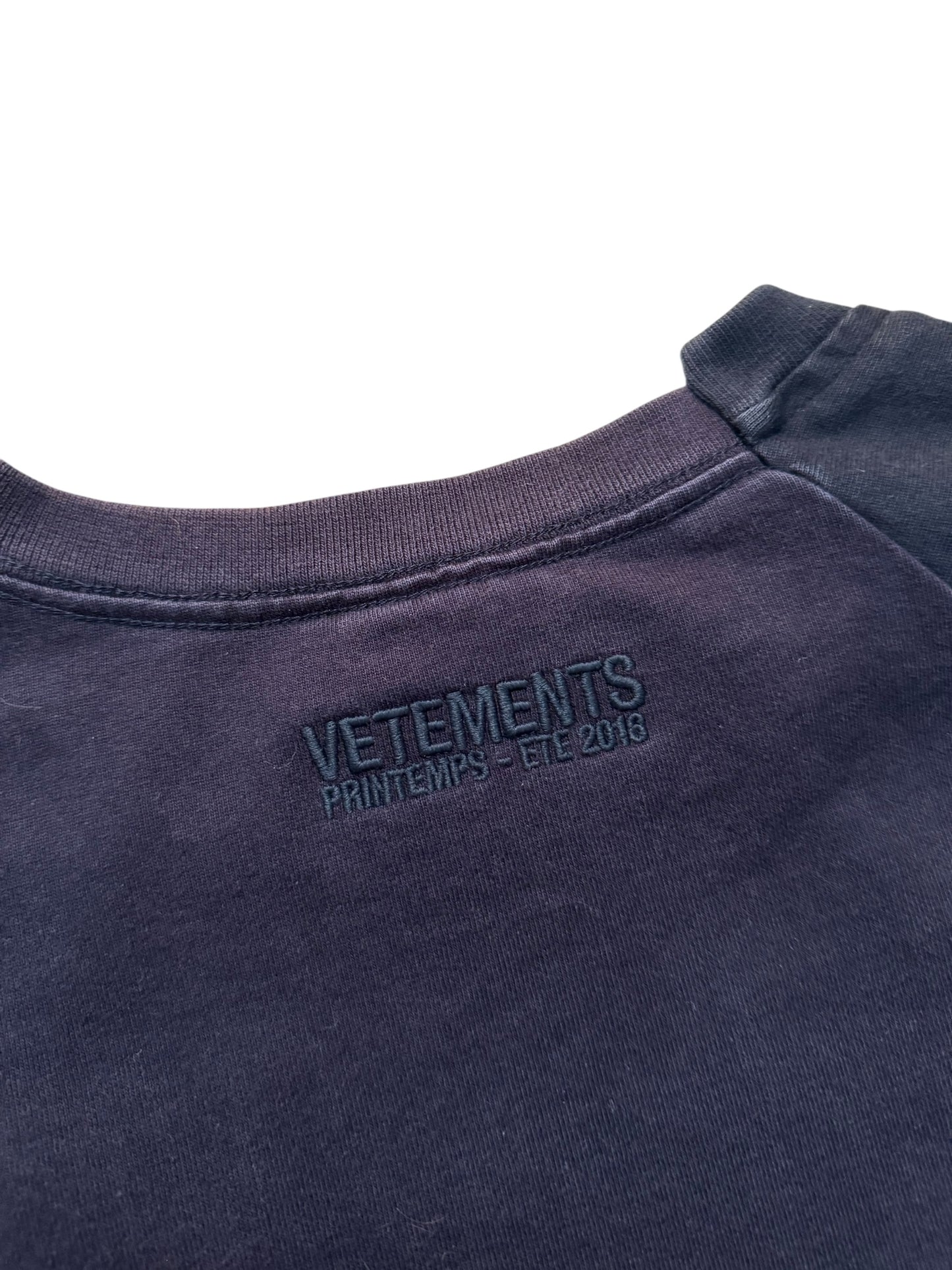 Vetements SS18 Zurich Reworked Longsleeve Shirt