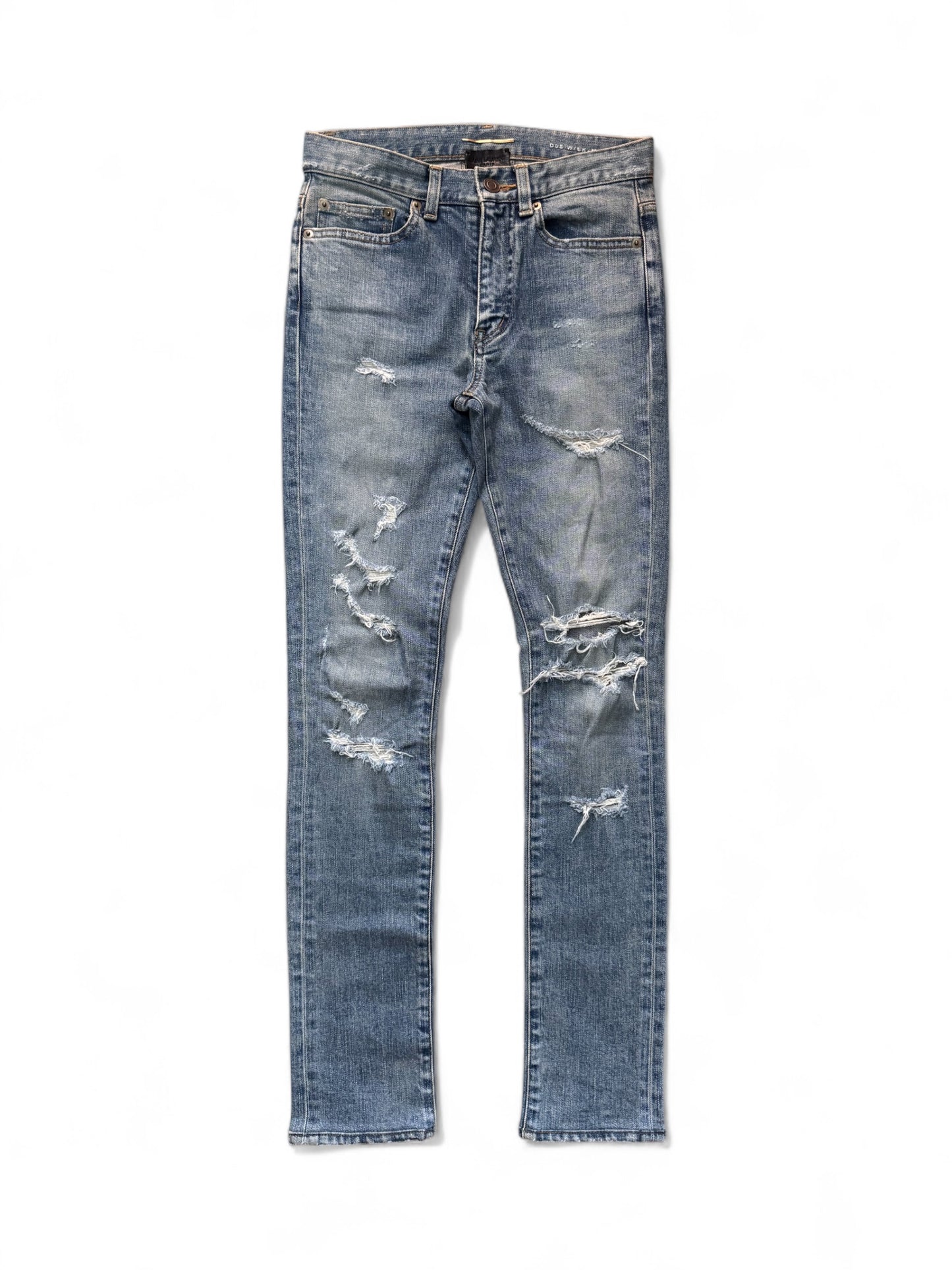 Saint Laurent Paris D05 Ripped Destroy Denim