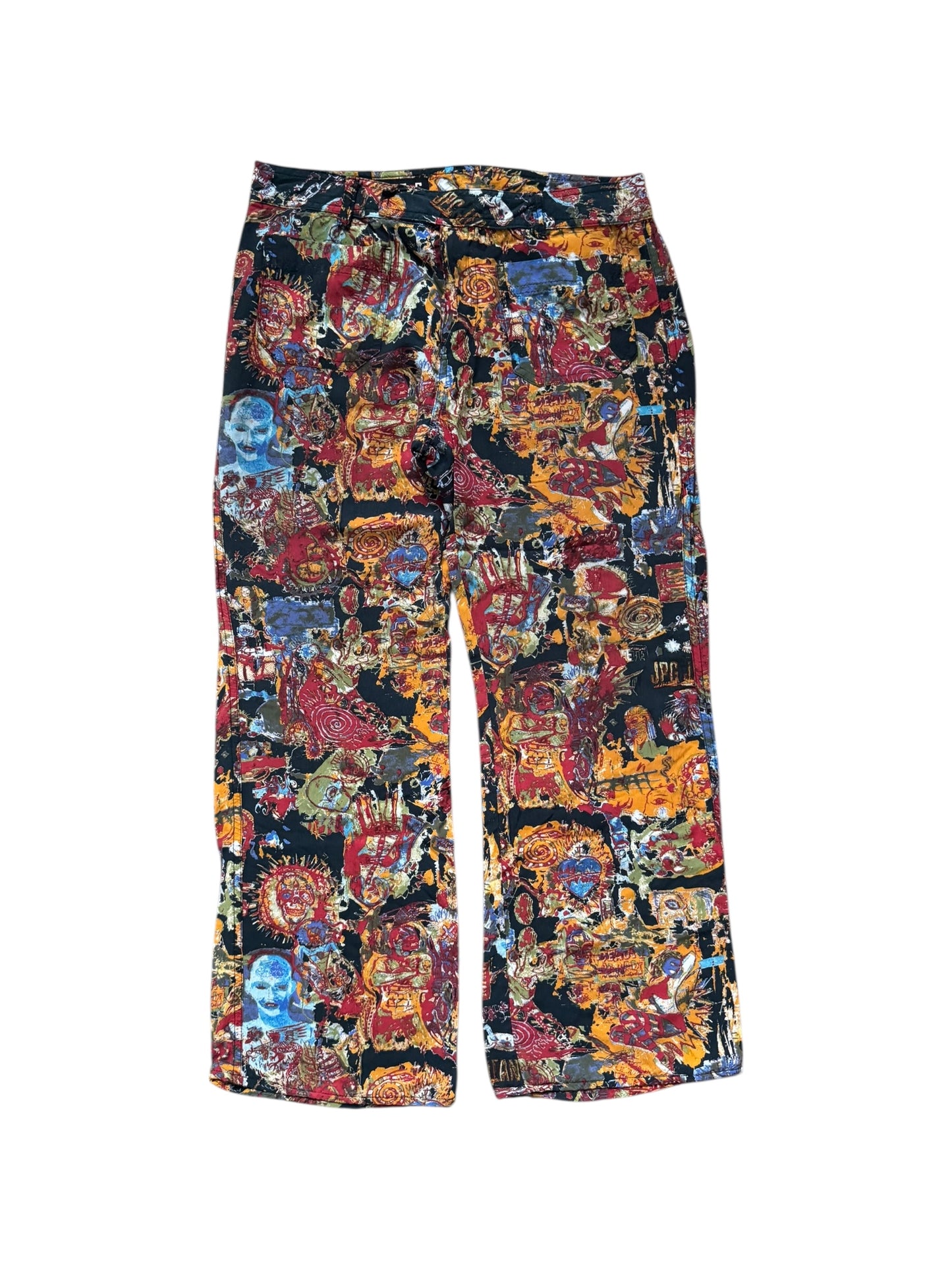 Jean Paul Gaultier SS00 All Over Print Trousers