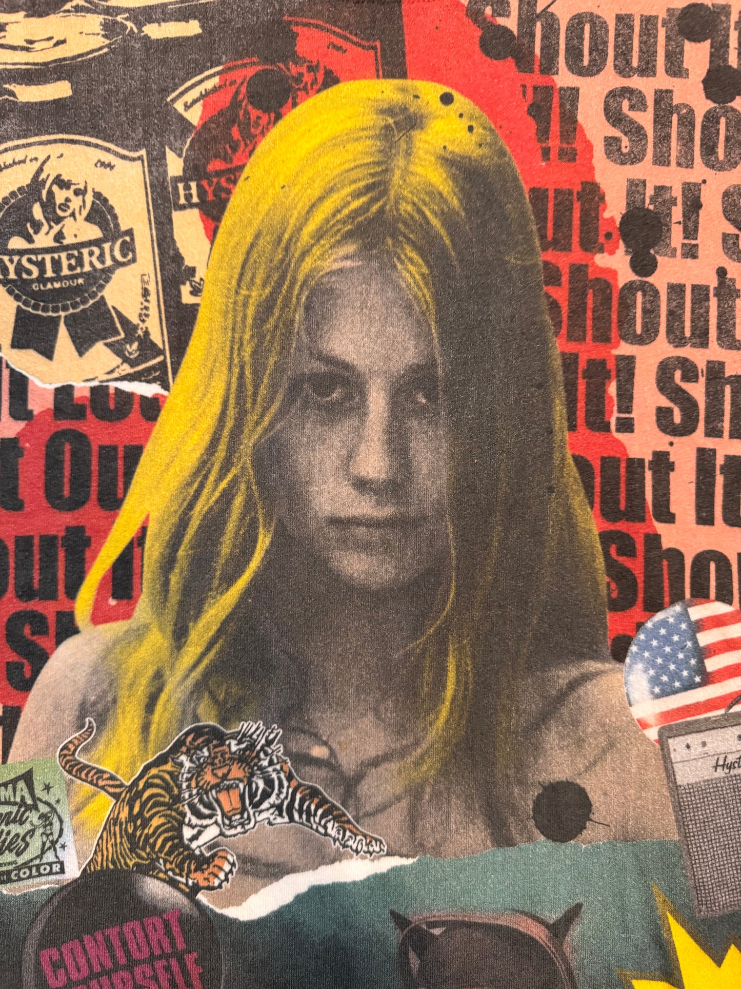 Hysteric Glamour “Heavier Than Yesterday” Graphic Tee