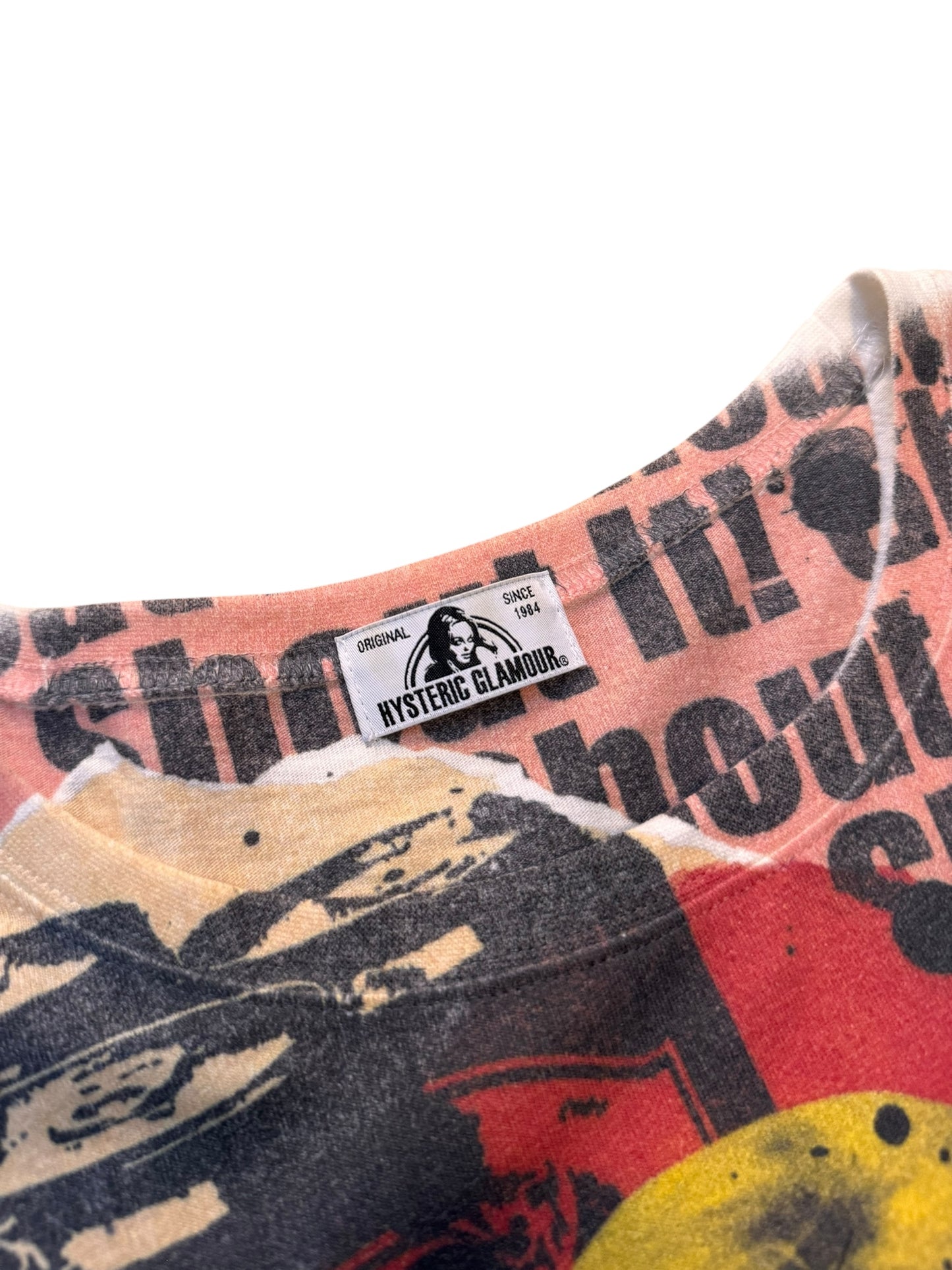 Hysteric Glamour “Heavier Than Yesterday” Graphic Tee