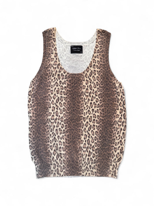 Number Nine SS06 “Welcome to the Shadow” Leopard Print Vest