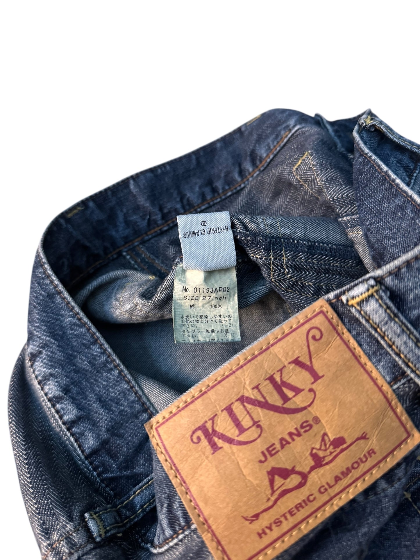 Hysteric Glamour Darkwash Hagi Denim