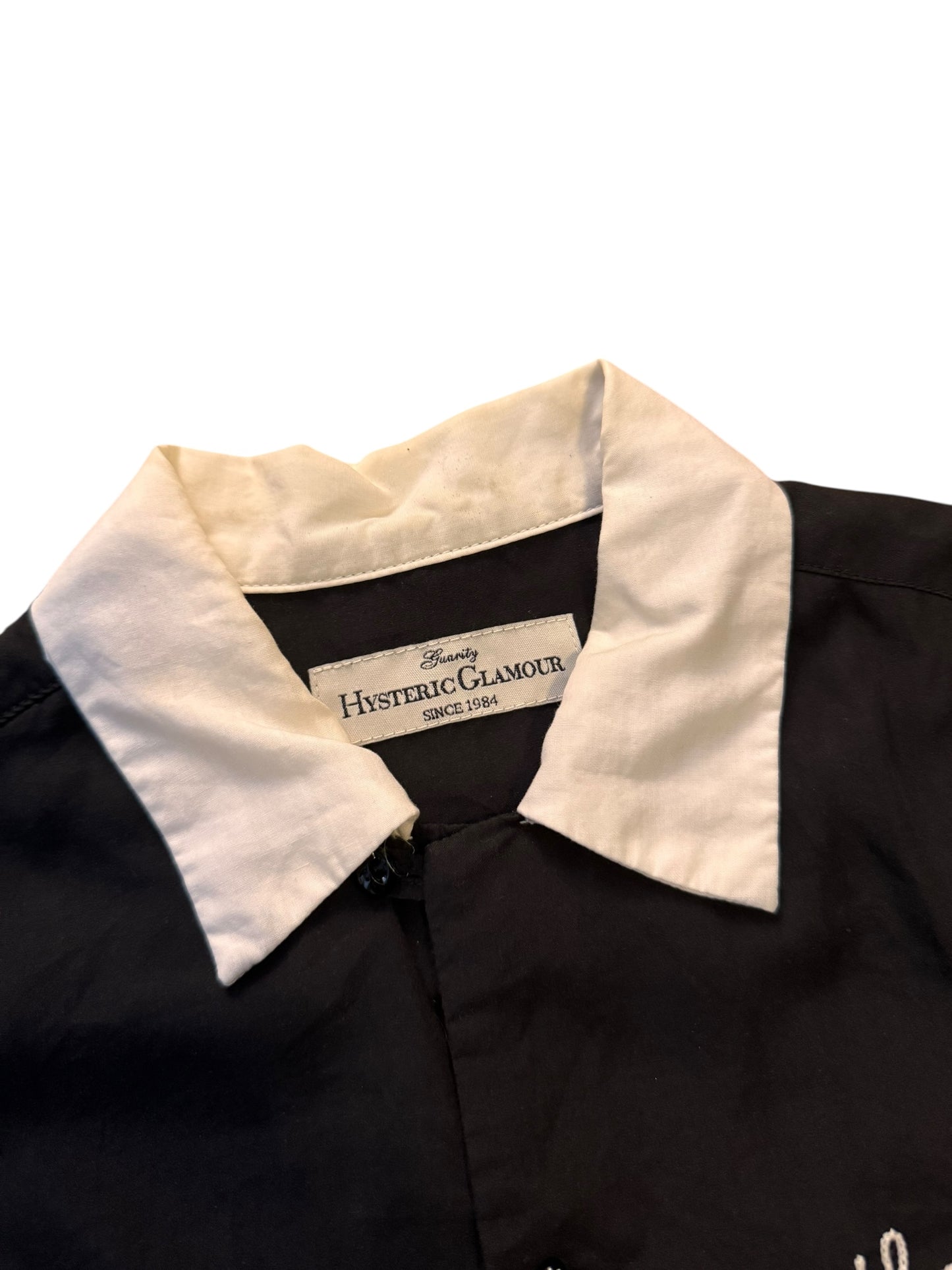 Hysteric Glamour “The Devil” Bowling Shirt