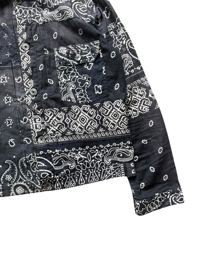 Kapital Black Bandana Paisley Jacket