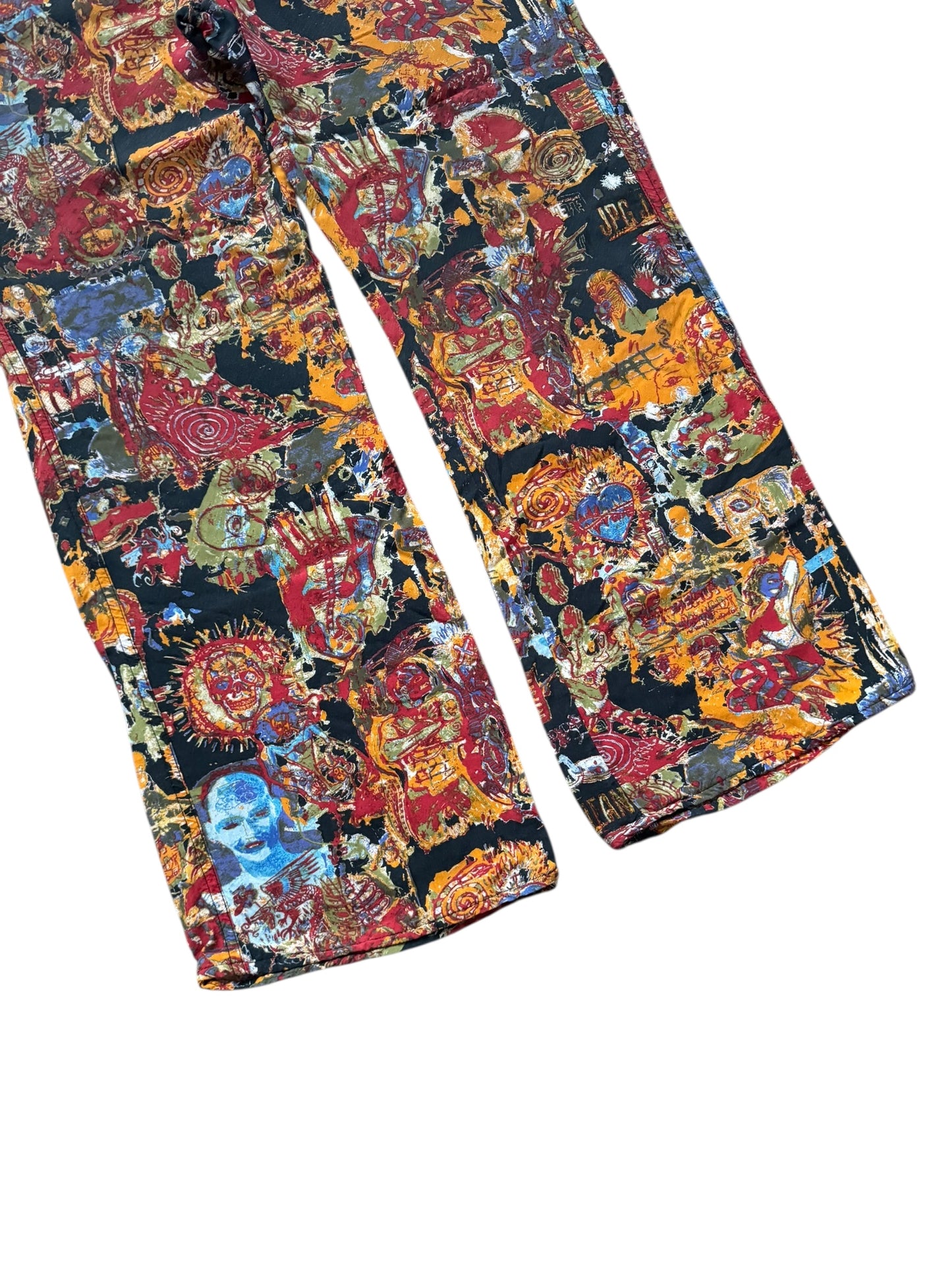 Jean Paul Gaultier SS00 All Over Print Trousers