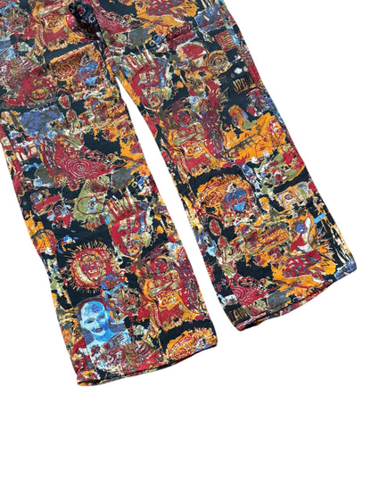 Jean Paul Gaultier SS00 All Over Print Trousers