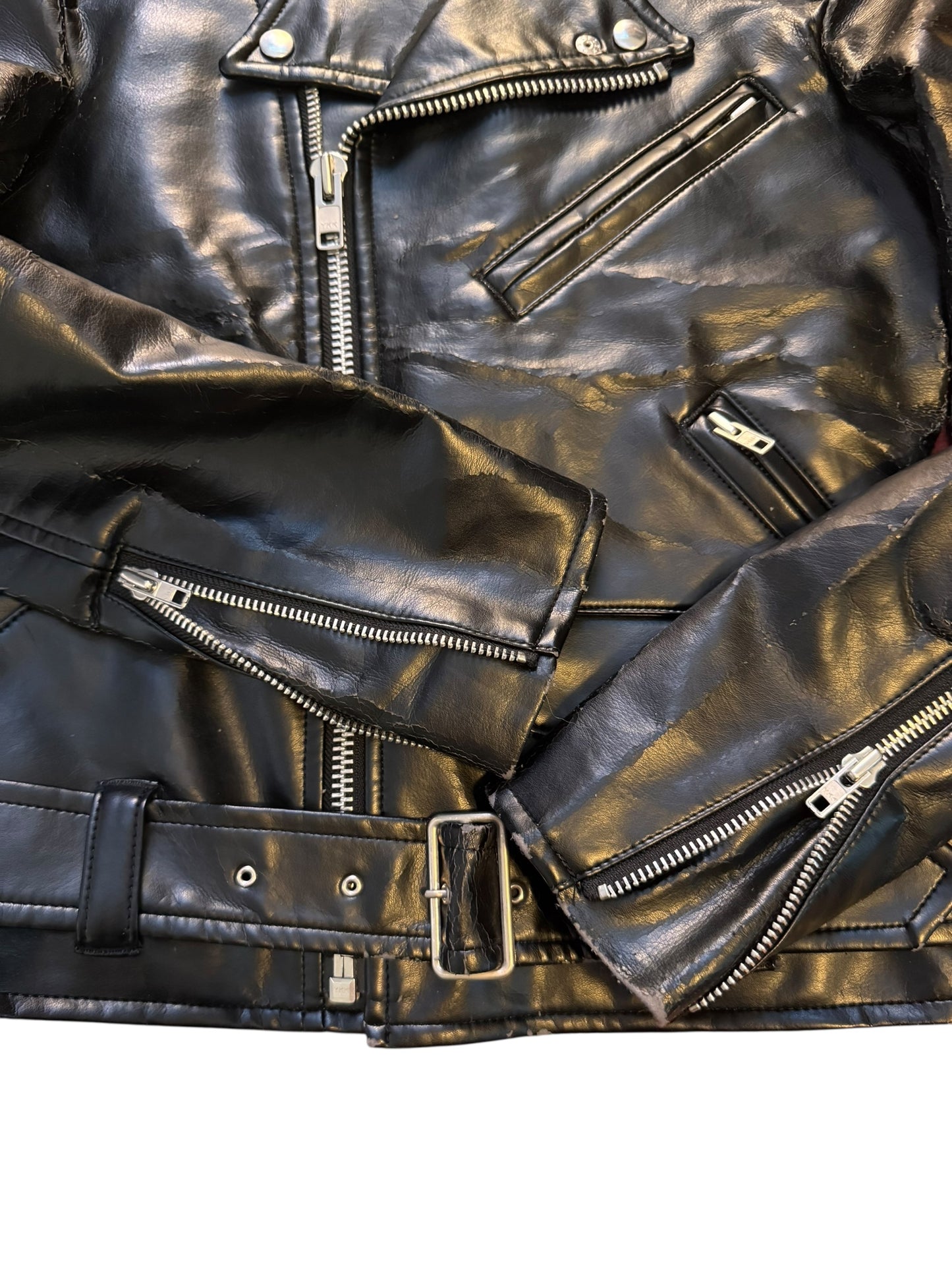 Comme Des Garçons Homme Plus AW15 Wolf Decal Biker Jacket