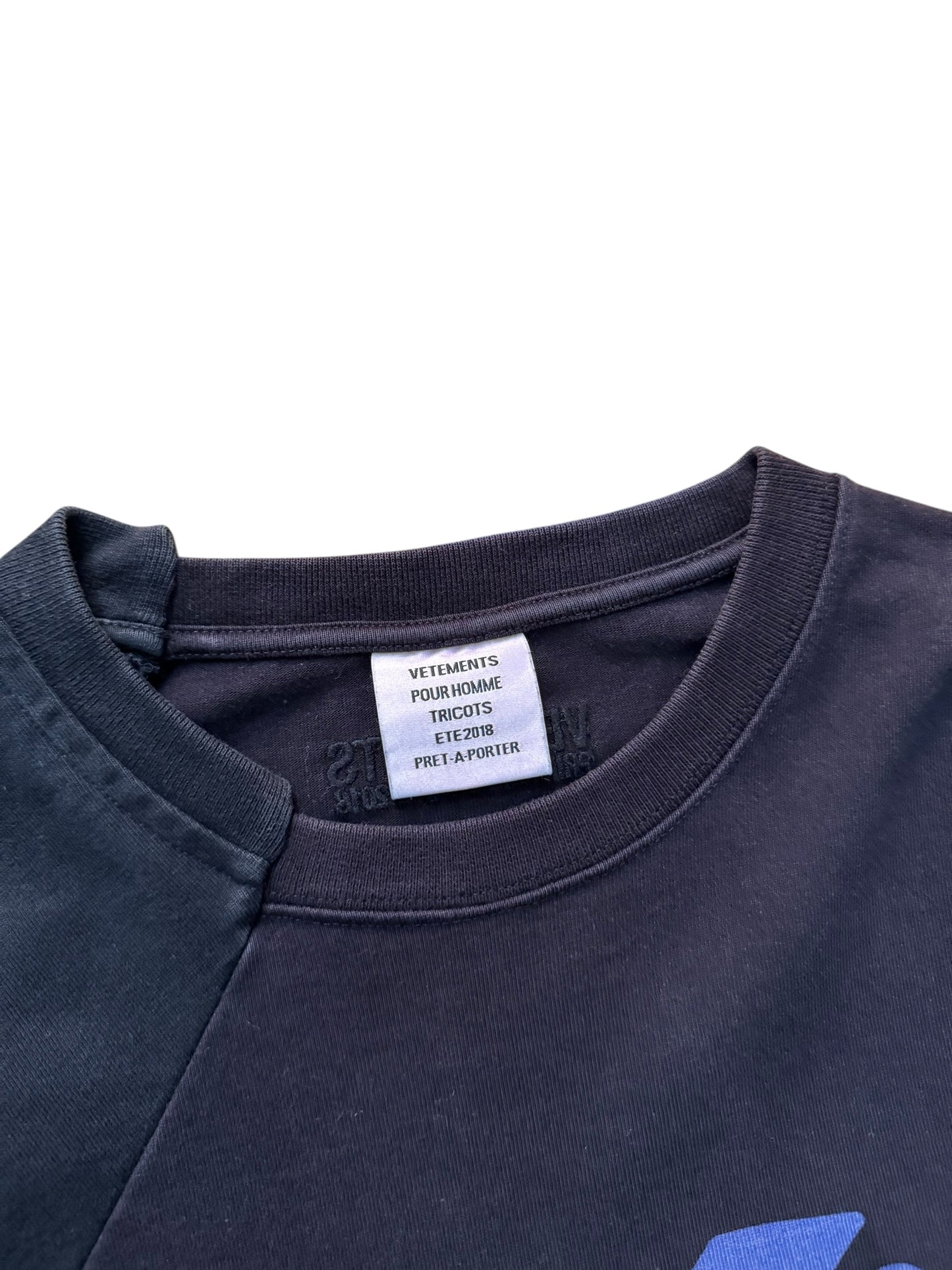 Vetements SS18 Zurich Reworked Longsleeve Shirt