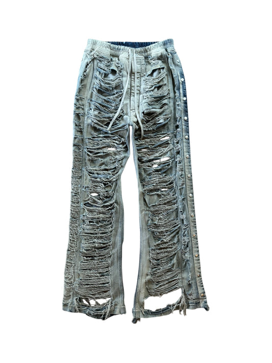 Rick Owens Slashed Pusher Denim