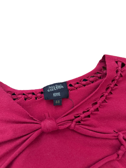 Jean Paul Gaultier Homme SS01 Runway Open Braided Longsleeve
