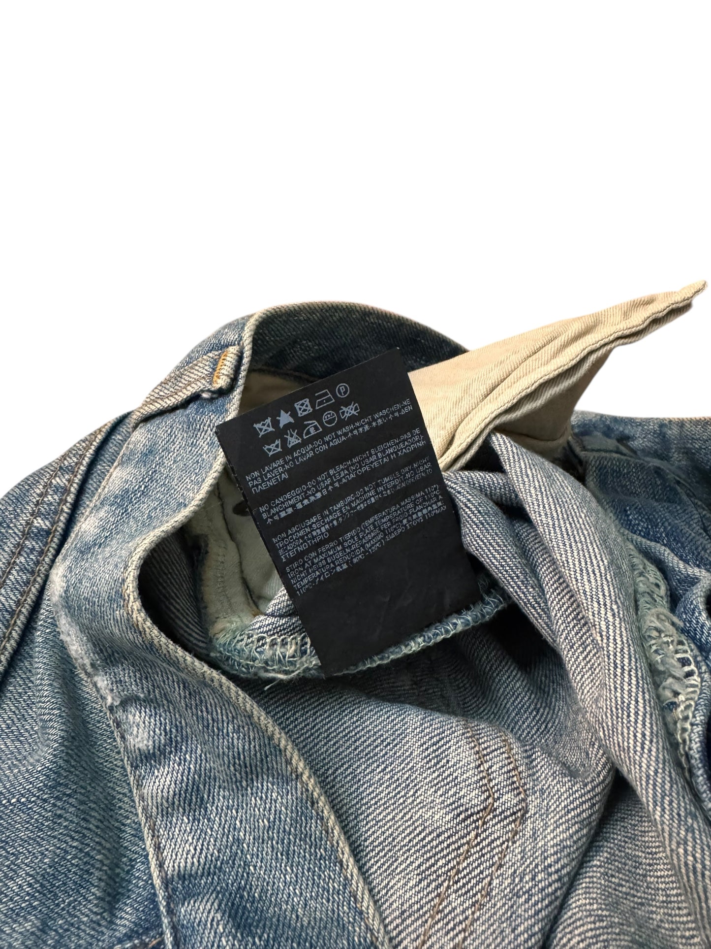 Saint Laurent Paris D05 Ripped Destroy Denim