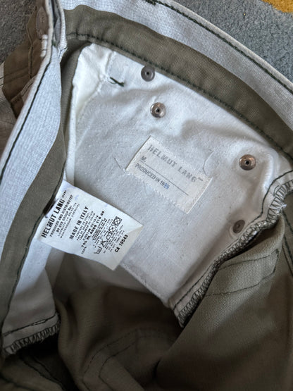 Helmut Lang 1999 Washed Prisoner Pants