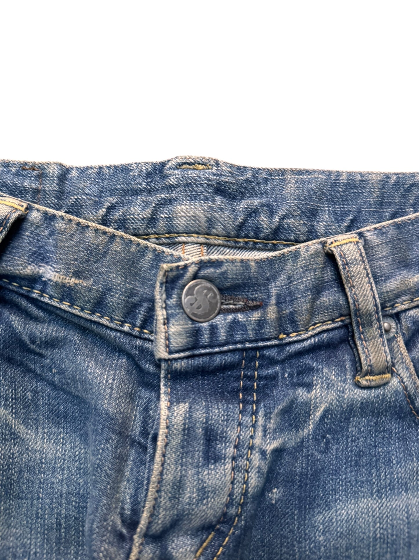 Hysteric Glamour Andy Warhol Skull Stud Denim