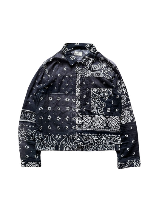 Kapital Black Bandana Paisley Jacket